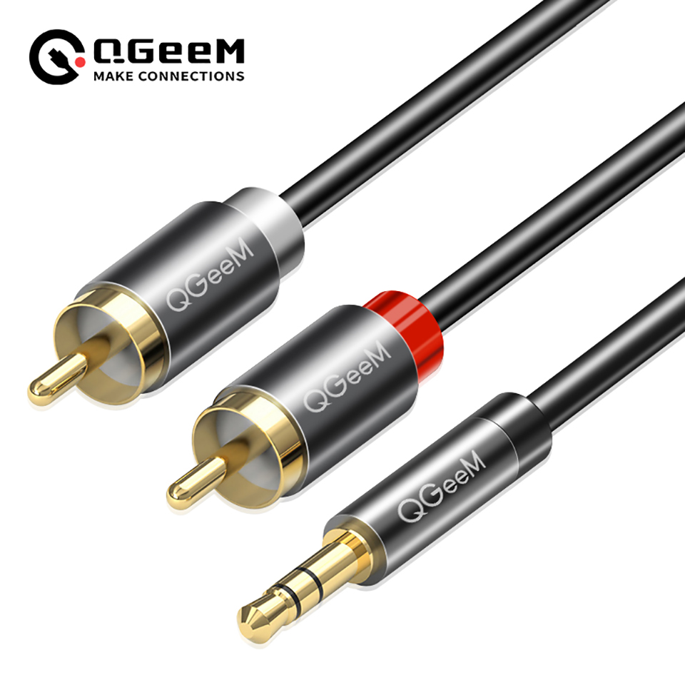 Home Improvement Dvd - QGeeM RCA Cable 2RCA to 3.5