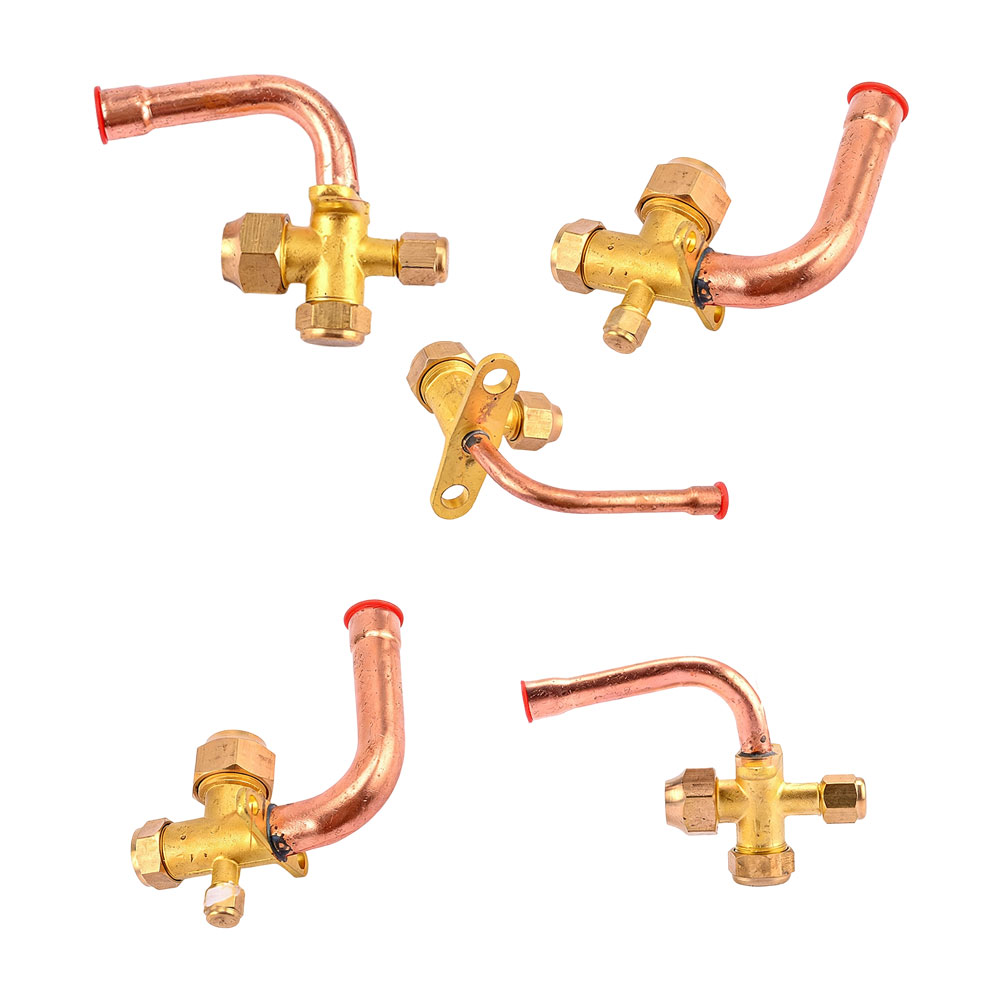 Lowe'S Home Improvement - Brass Three-Way Air Conditioning Valve For