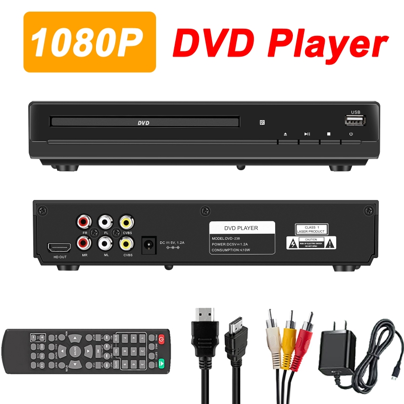 Home Improvement Dvd - DVD Player 1080P HD Discs Player