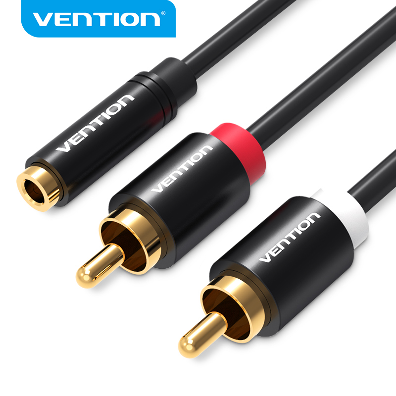 Home Improvement Dvd - Vention Jack 3.5mm Female to 2RCA