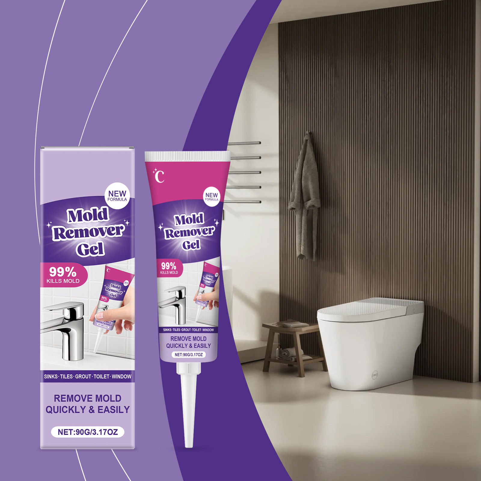 Home Improvement Mall - Mold Remover Gel for Household Mildew