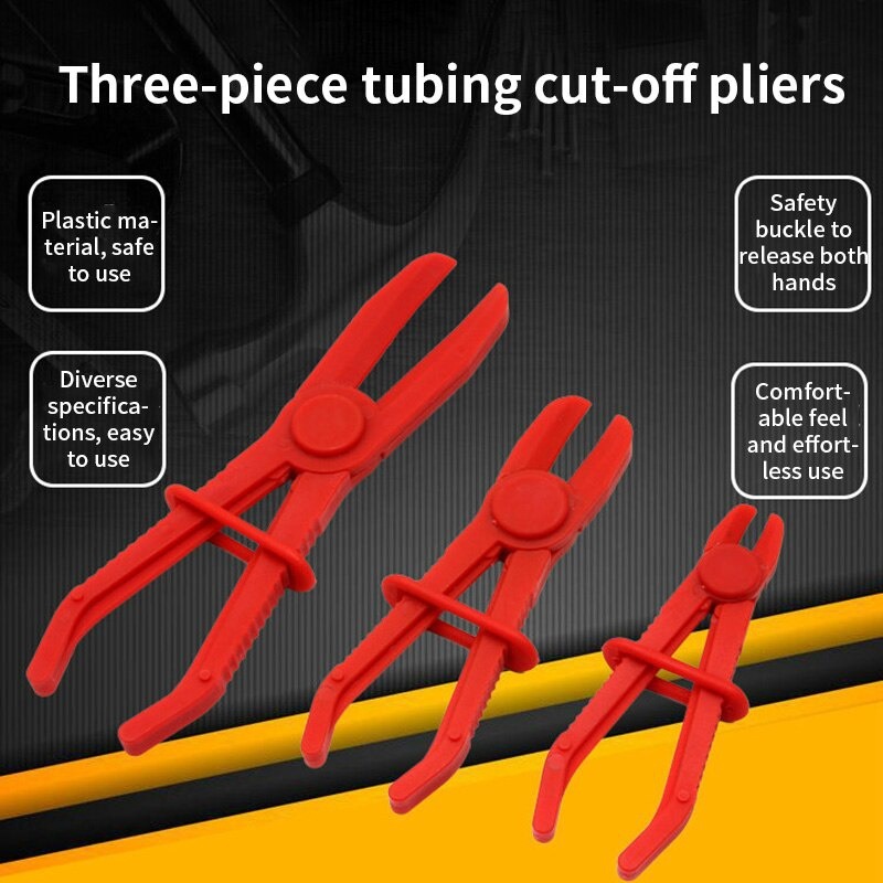 Hose Clamp Assorted - 3Pcs/Set Nylon Hose Clamp Tool Set