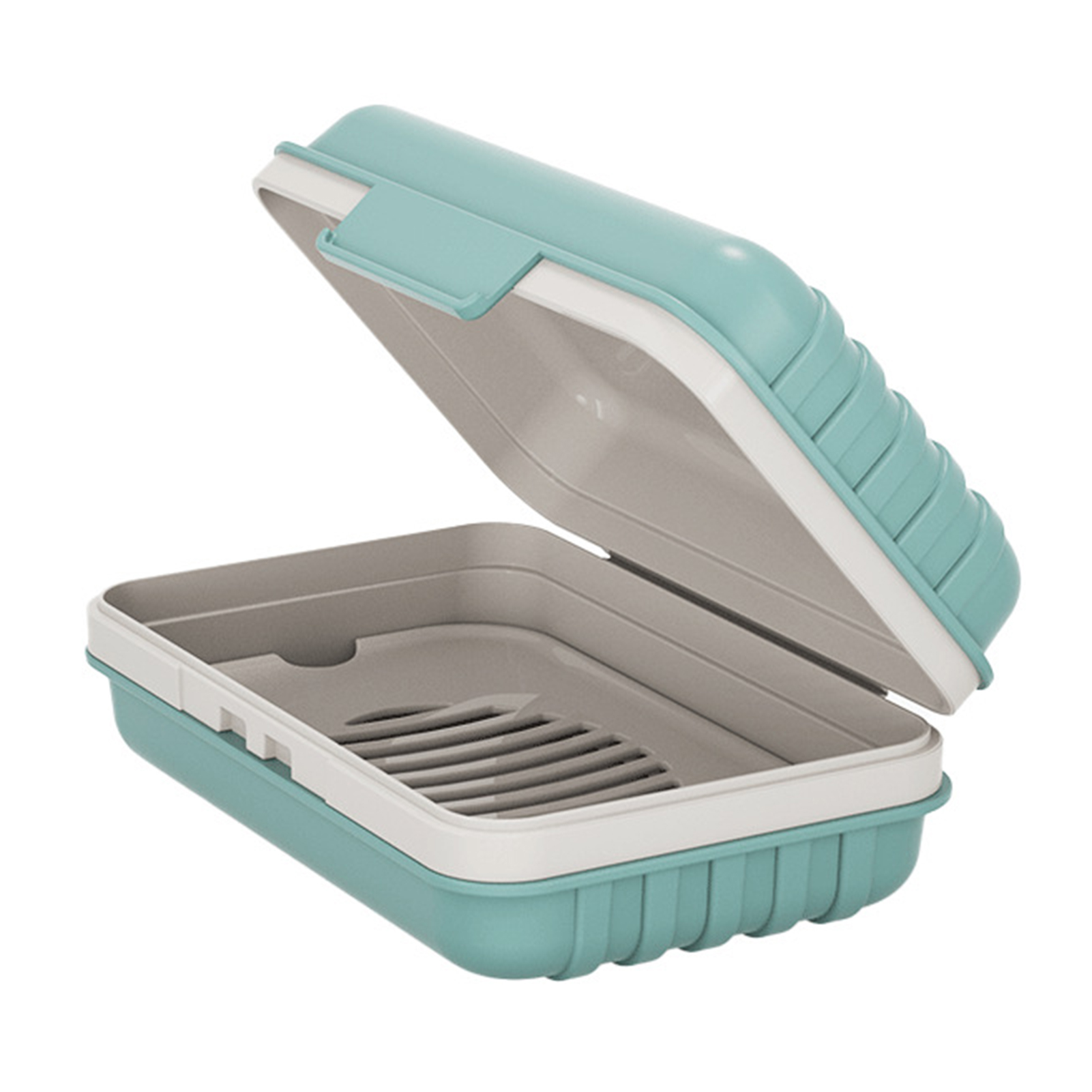 Home Improvement Mall - Shower Soap Case Tray With Drain