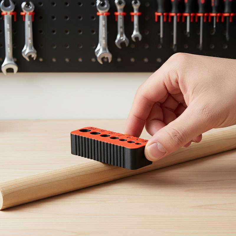 Home Improvement Guide - Drill Guide Jig 4-10mm Adjustable Hole