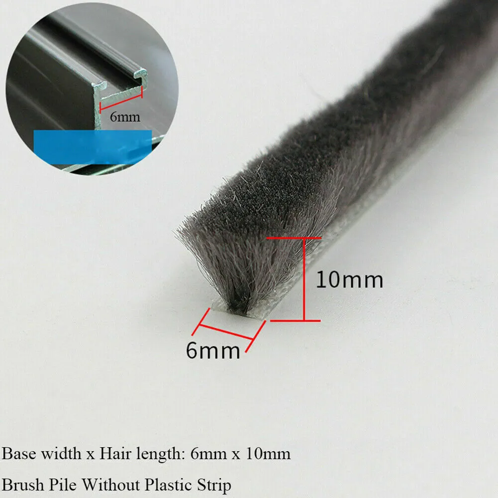 Excluder Door Strip Hairy Pile - đánh giá và giá Door Weather Strip