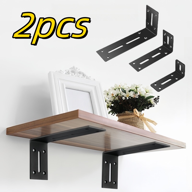 2pcs 90 degree black brackets, - đánh giá và giá Home Improvement Mall