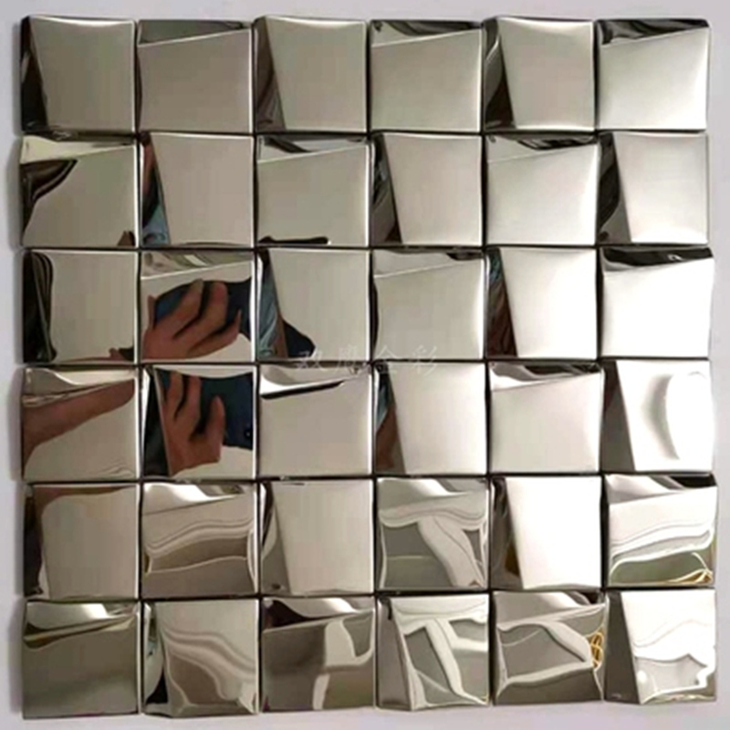 3D Mirror Silver Stainless Ste - đánh giá và giá Home Improvement Background