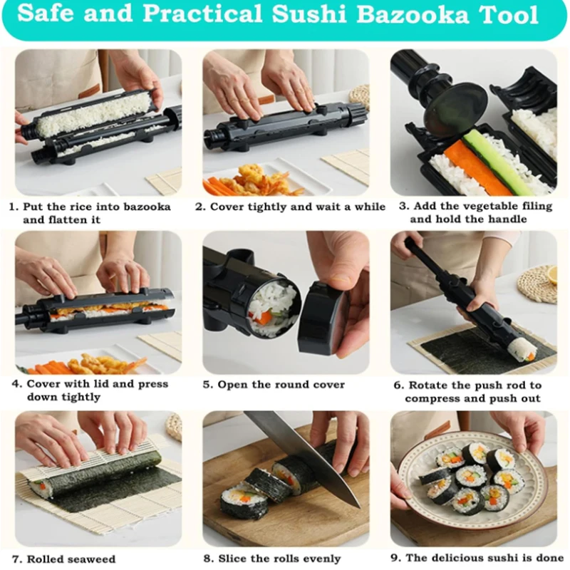 Sushi Making Kit,Bamboo Sushi  - đánh giá và giá Home Improvement Mall