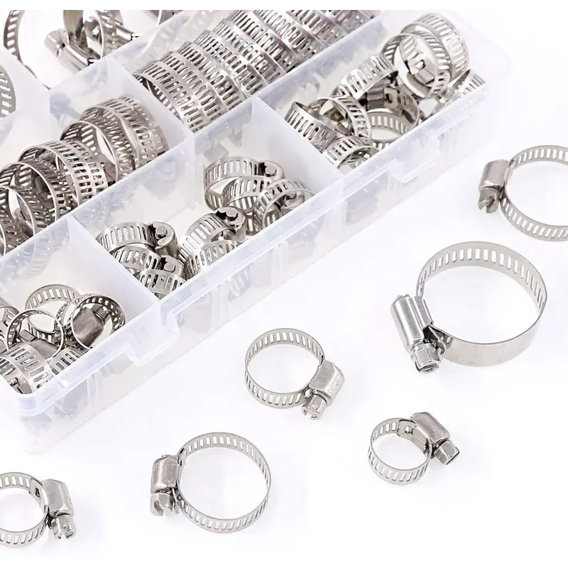 60Pcs Fuel Injection Hose Line - đánh giá và giá Hose Clamp Assorted
