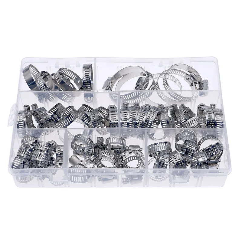 60Pcs Fuel Injection Hose Line - đánh giá và giá Hose Clamp Assorted