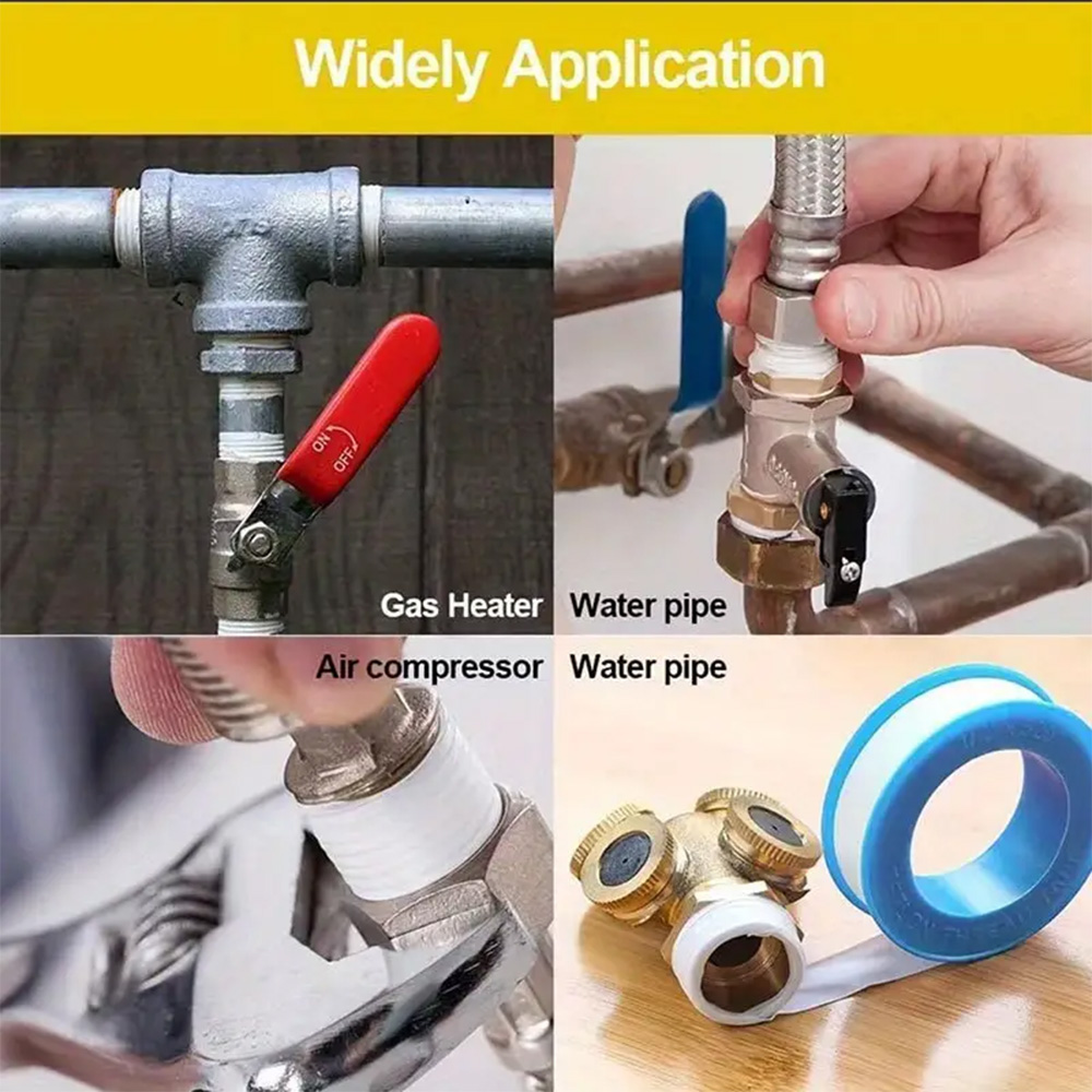 5 Rolls/Pack PTFE Plumbing Thr - đánh giá và giá Plumbing Tape Ptfe