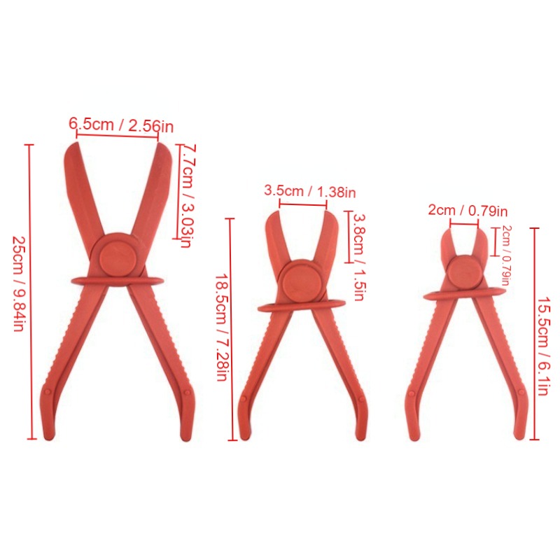 3Pcs/Set Nylon Hose Clamp Tool - đánh giá và giá Hose Clamp Assorted