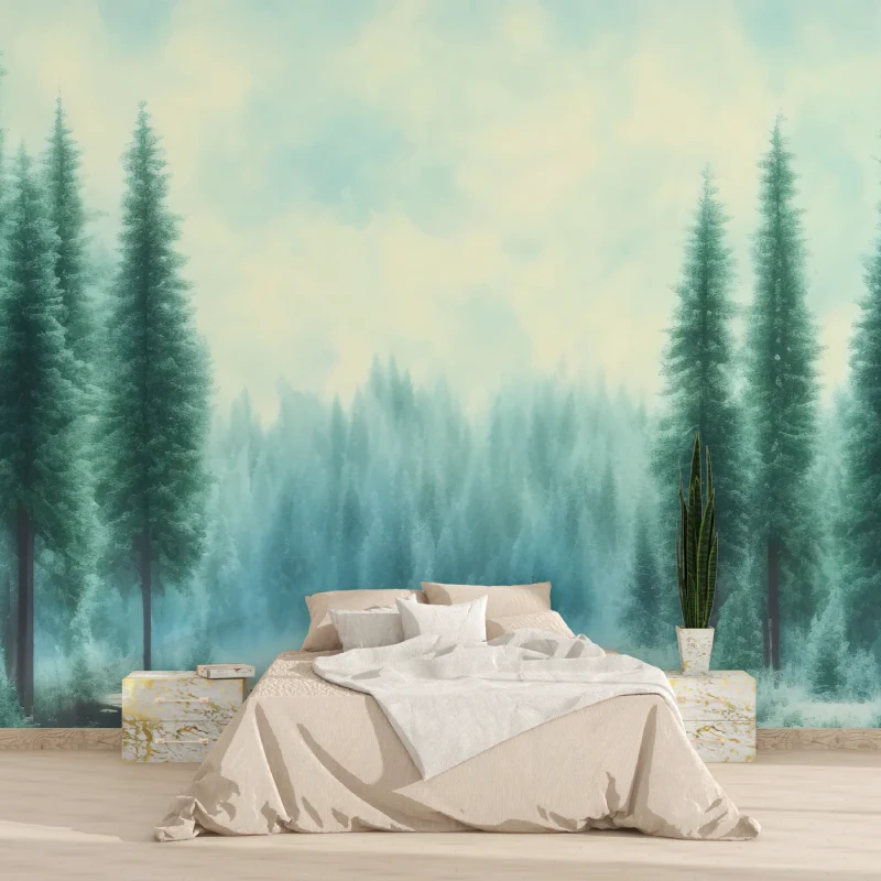 custom Green Forest wallpapers - đánh giá và giá Home Improvement Background