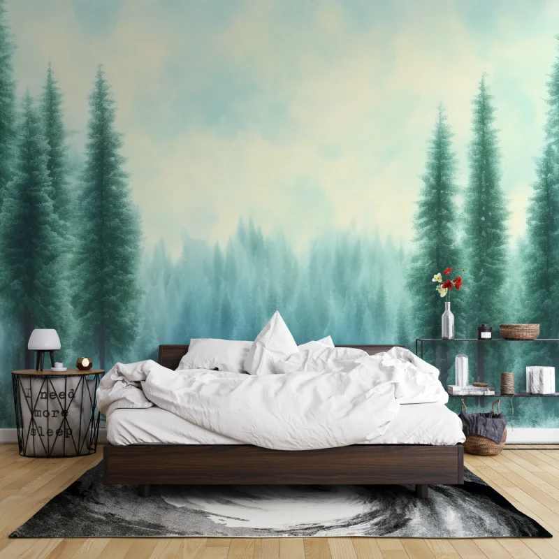 custom Green Forest wallpapers - đánh giá và giá Home Improvement Background
