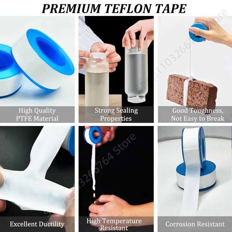 1/5/10Pcs PTFE Water Pipe Tape - đánh giá và giá Plumbing Tape Ptfe