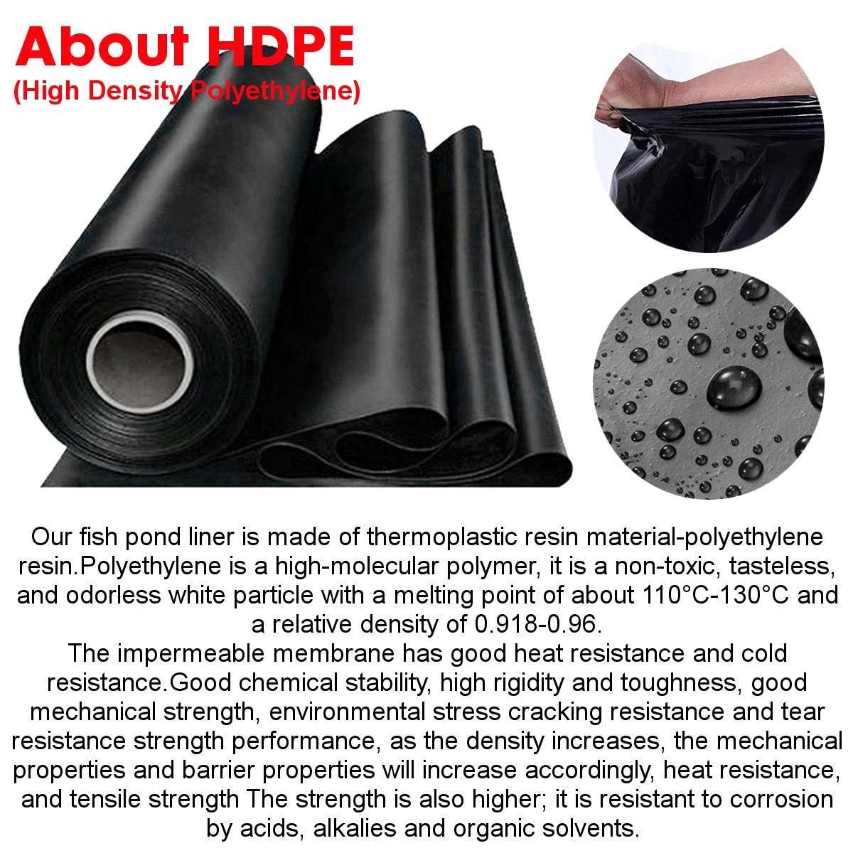 Thick HDPE Waterproof Membrane - đánh giá và giá Home Improvement Mall