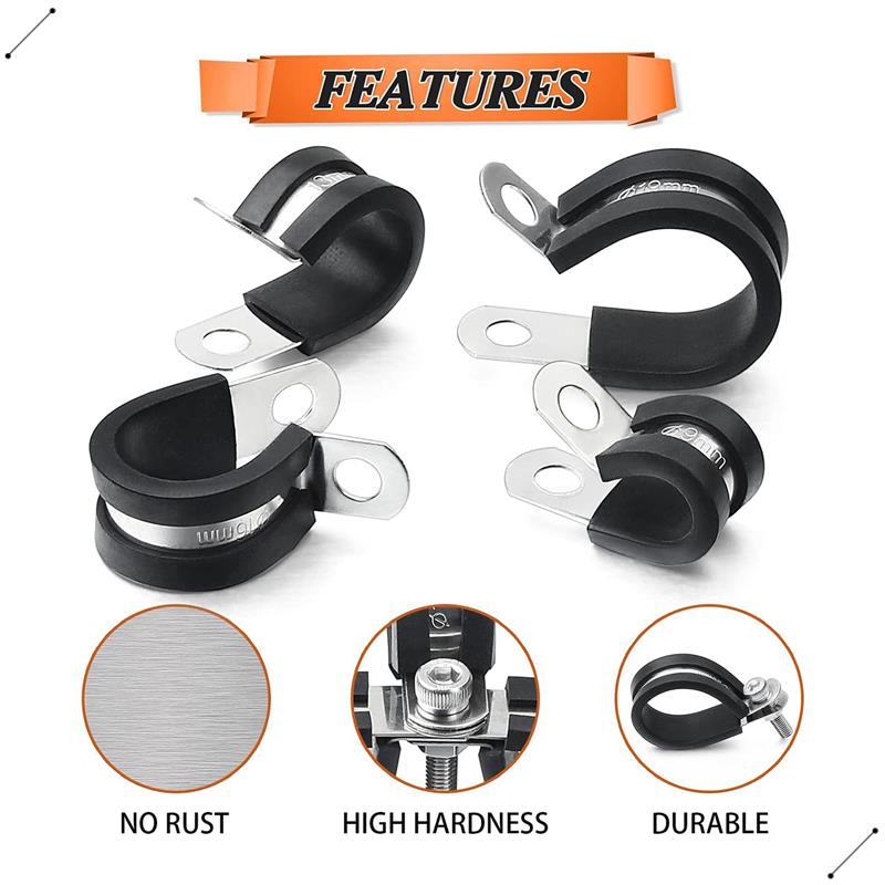 60Pcs Cable Clamps Assortment  - đánh giá và giá Hose Clamp Assorted