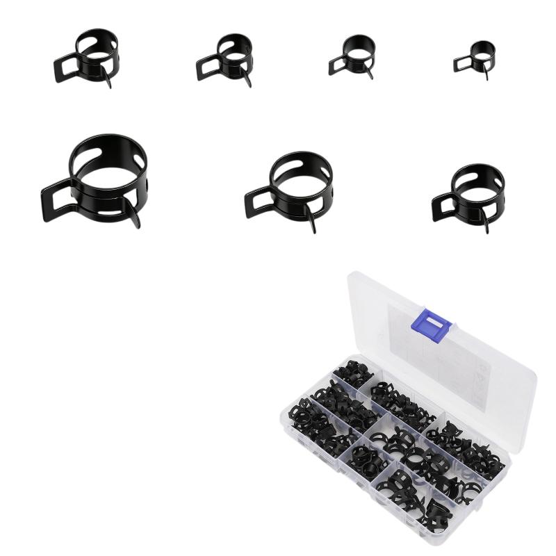 105Pcs Spring Band Hose Clamps - đánh giá và giá Hose Clamp Assorted