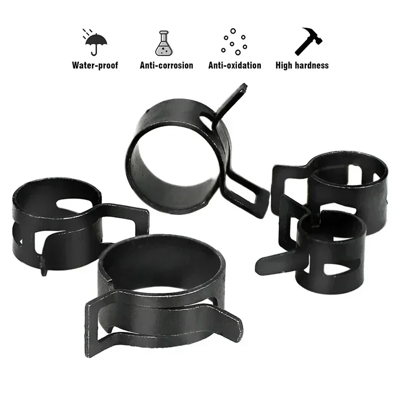 140pcs 6-22mm Black Q673B Vacu - đánh giá và giá Hose Clamp Assorted