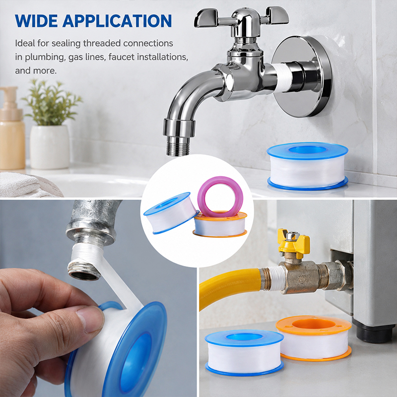 5pcs Premium Wide Length PTFE  - đánh giá và giá Plumbing Tape Ptfe