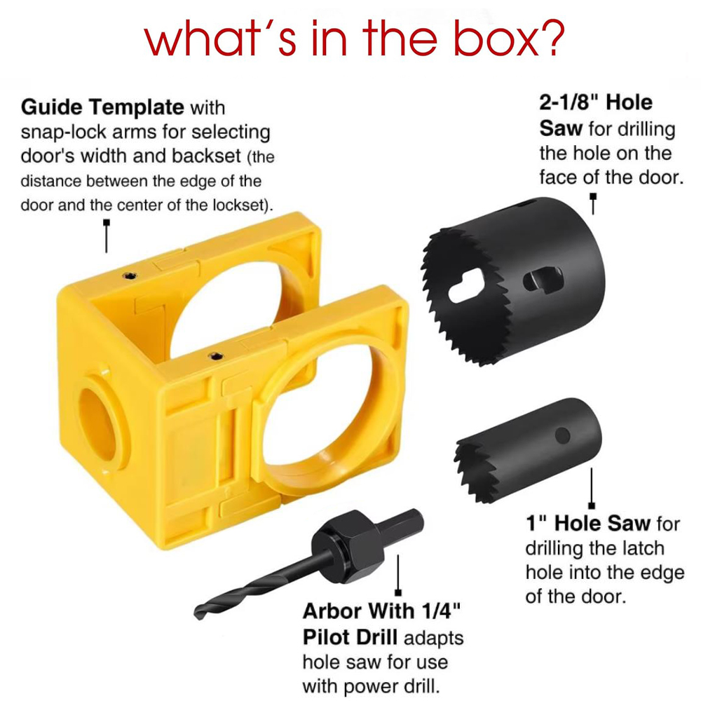 Professional 35mm Door Lock In - đánh giá và giá Home Improvement Guide