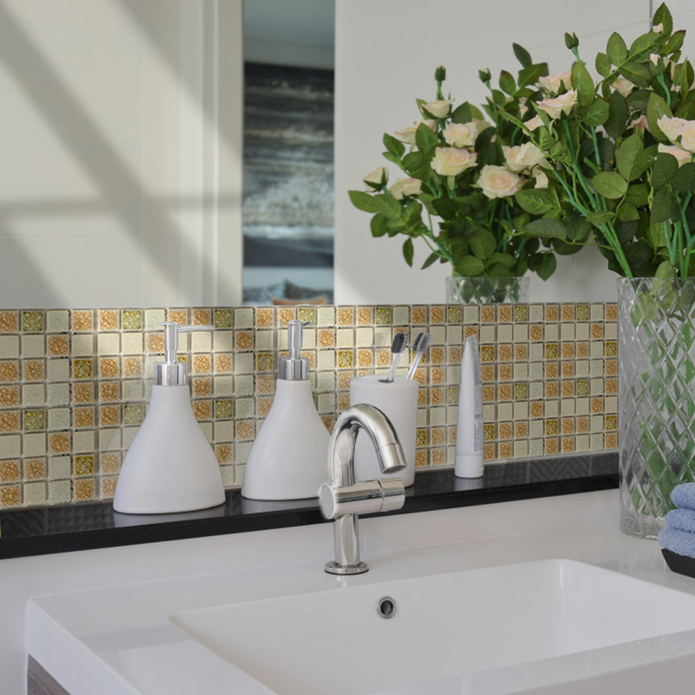 Mosaic Tile 3D Adhesive Wall S - đánh giá và giá Home Improvement Background