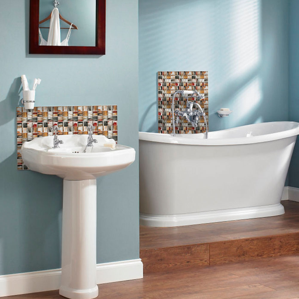 Mosaic Tile 3D Adhesive Wall S - đánh giá và giá Home Improvement Background